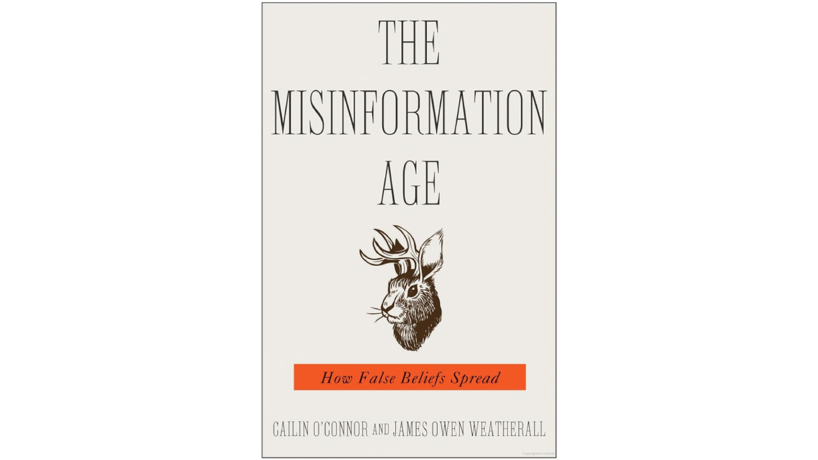 讀書筆記︰The Misinformation Age