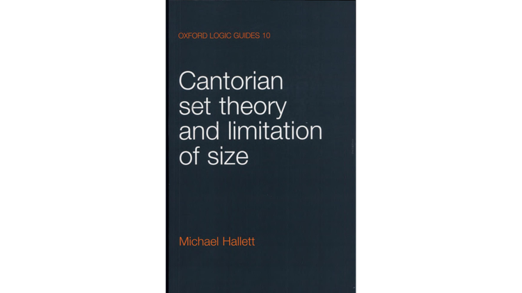 讀書筆記︰Cantorian Set Theory and Limitation of Size